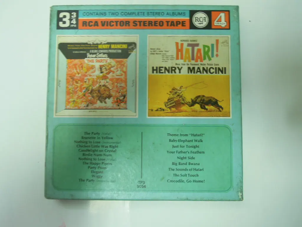 수입 7인치 릴테이프/Henry Mancini