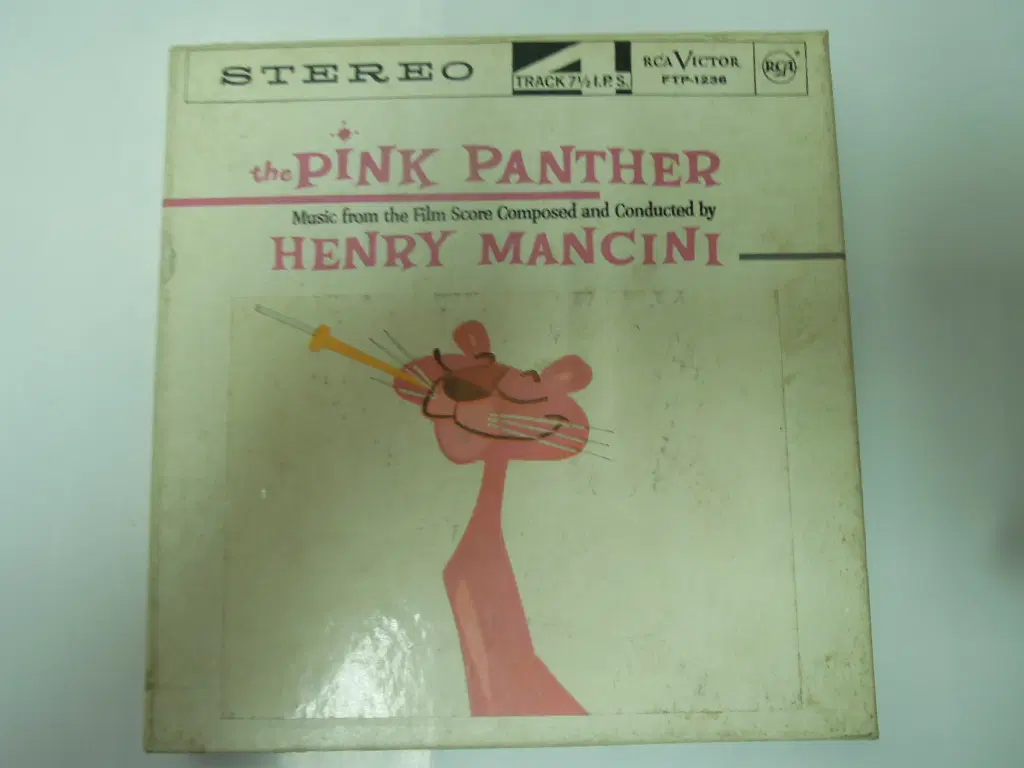 수입 7인치 릴테이프/pink panther /Henry Mancini