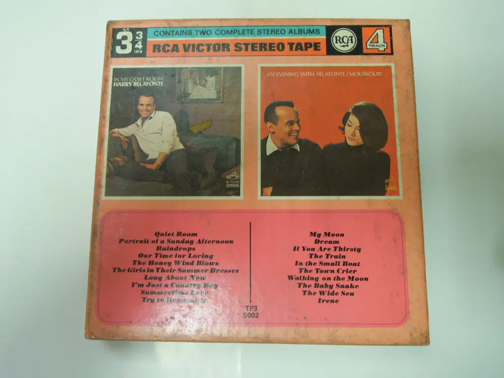 수입 7인치 릴테이프/HARRY BELAFONTE