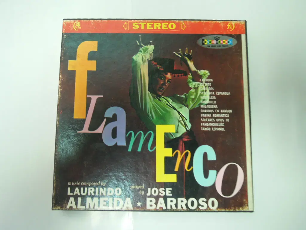 수입 7인치 릴테이프/flamenco