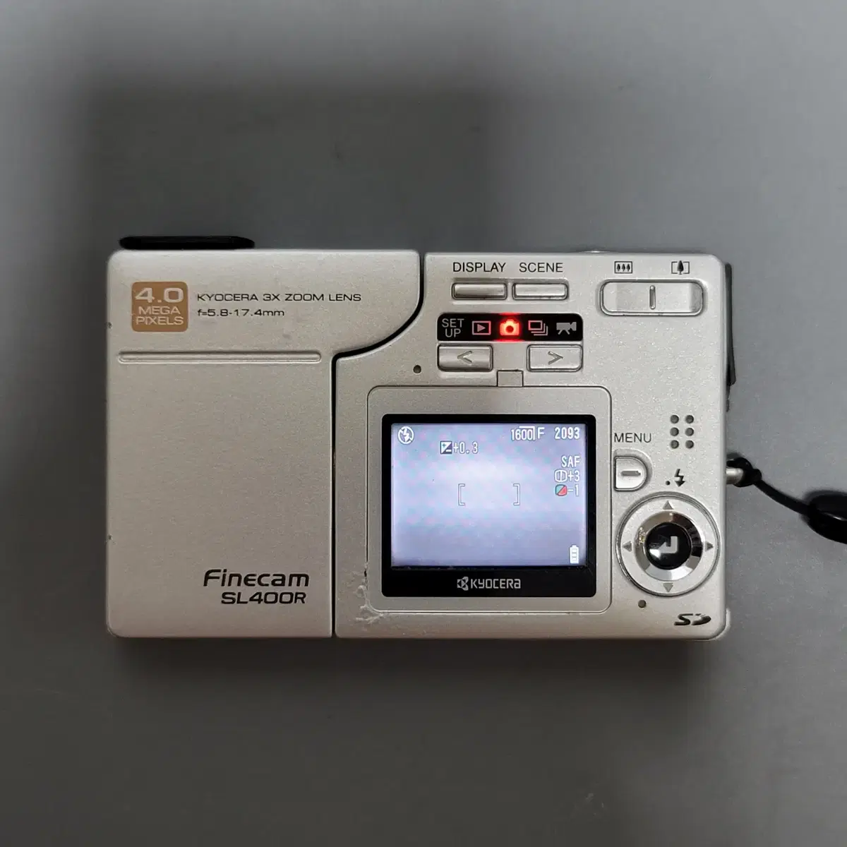 교세라 파인캠 Kyocera Finecam SL400R 미러리스 디지털 카메라