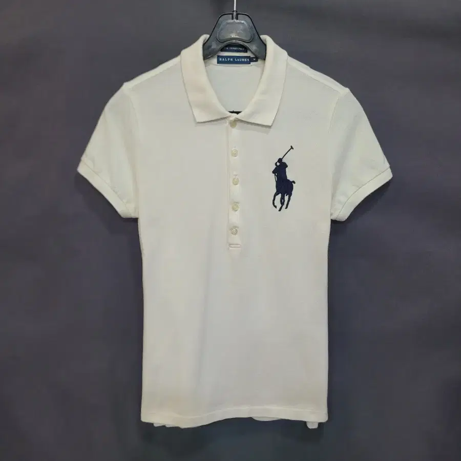 Ralph Lauren 랄프로렌 스키니핏 빅포니 자수로고 셔츠