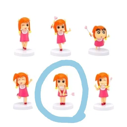 짱구는 못말려 마법소녀 모에p 피규어