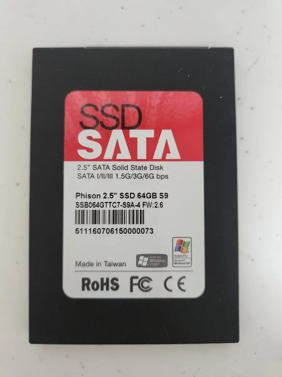 Phison 파이슨 SSD 64GB