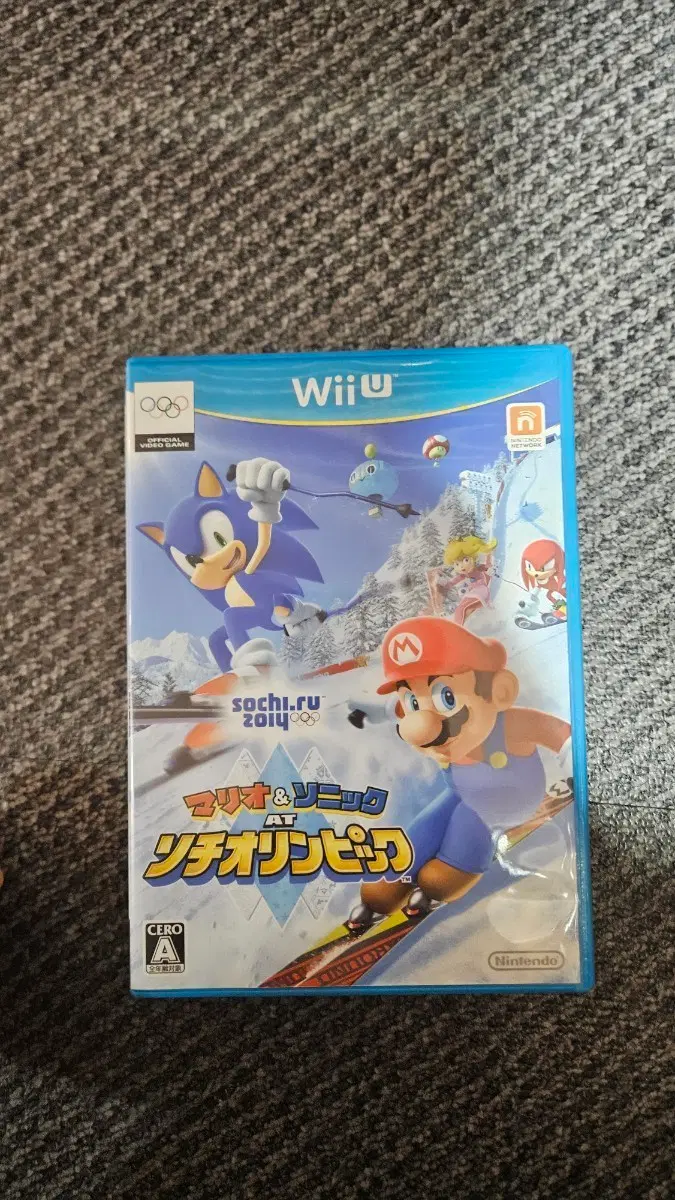 마리오 & 소닉 AT 소치 올림픽 Wii U 일판