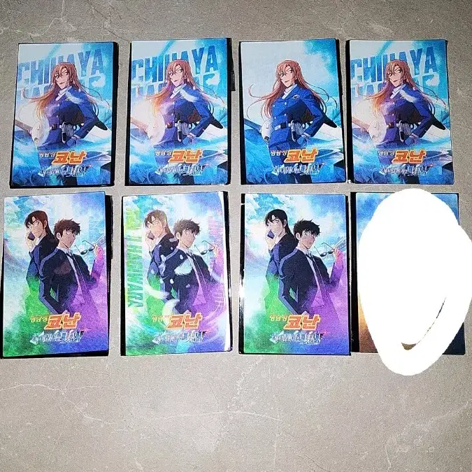 명탐정 코난 하이웨이의 타천사 렌티큘러 판매합니다!! 치하야/ 경동조!