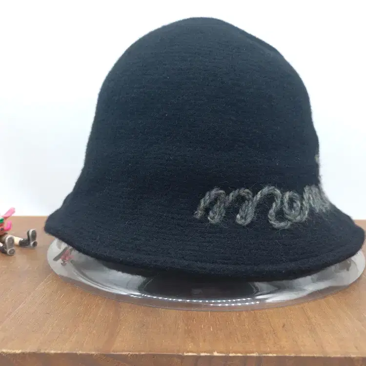 미민 Meminn 울 80% 믹스매치 데일리 버킷햇 벙거지 모자 블랙