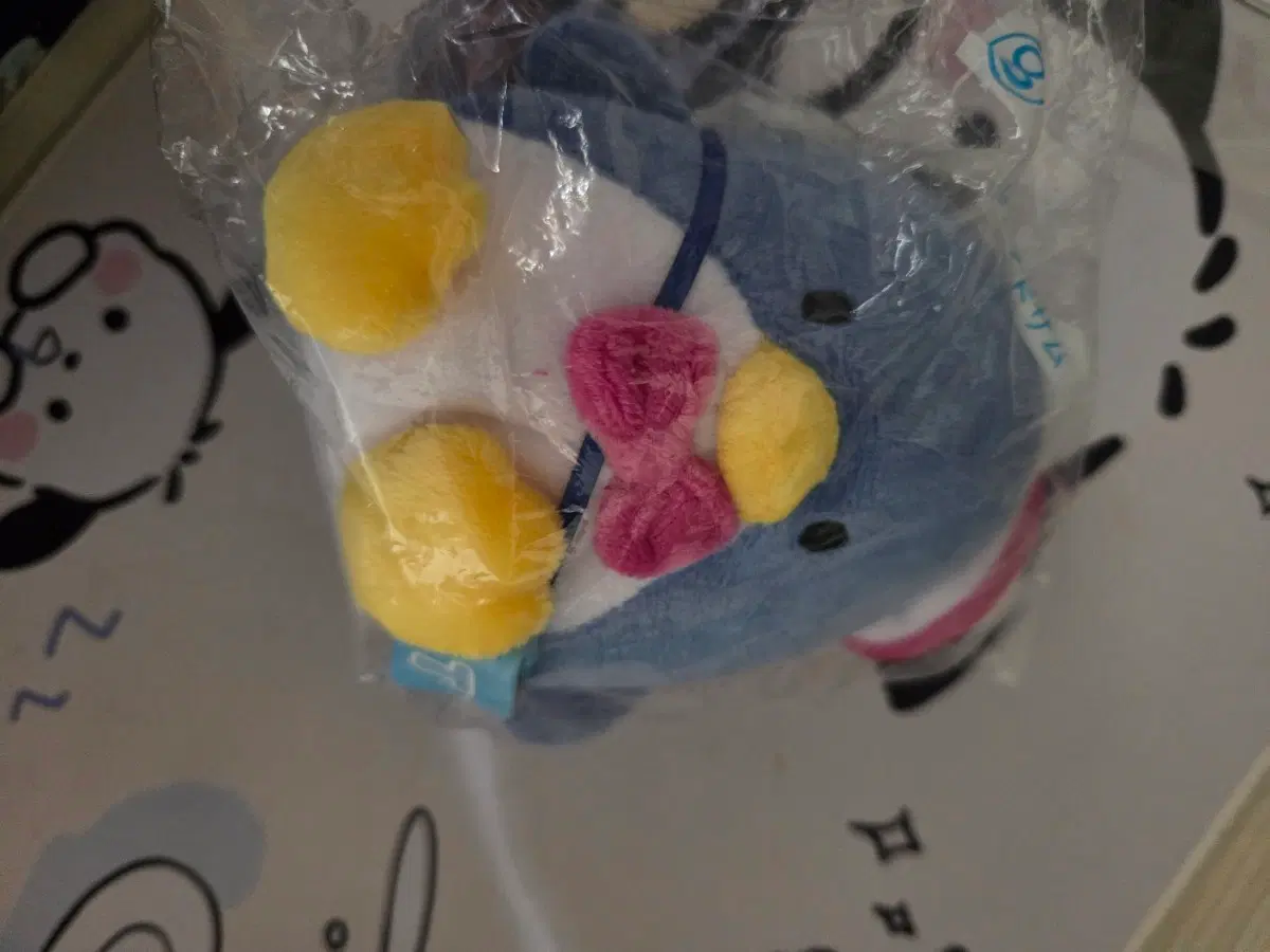 산리오 쿠지 턱시도샘 인형키링(새제품)