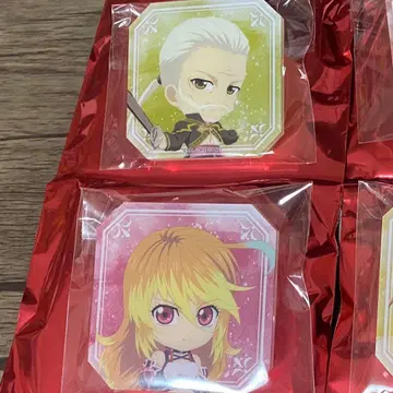테일즈 ufotable 콜라보 카페 아크릴 배지 로웬 미라