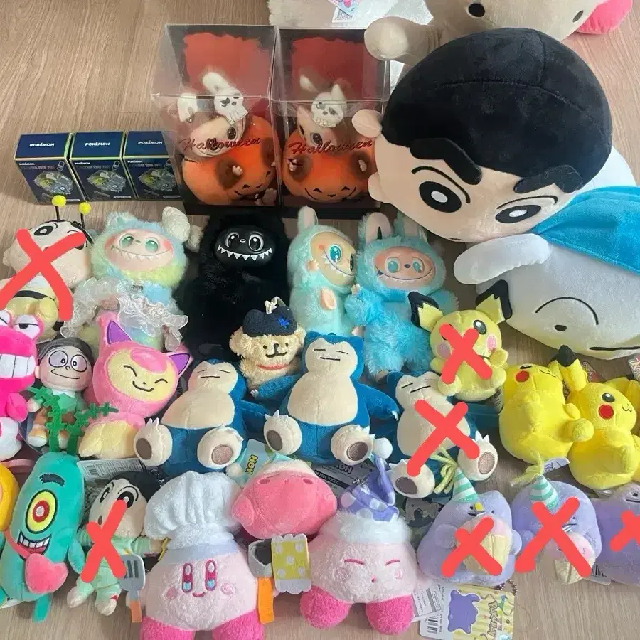 몰티즈, 커비, 포켓몬, 라부부, 산리오 등 키링-인형-가방고리