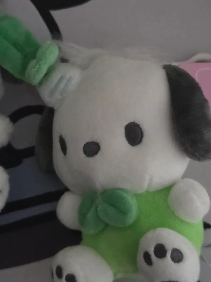 산리오 포차코 대파 키링인형 (새제품)