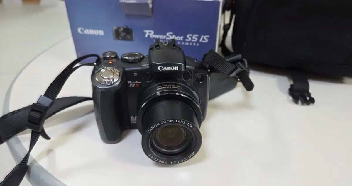 캐논 파워샷 S5 IS 디지털 레트로 카메라
