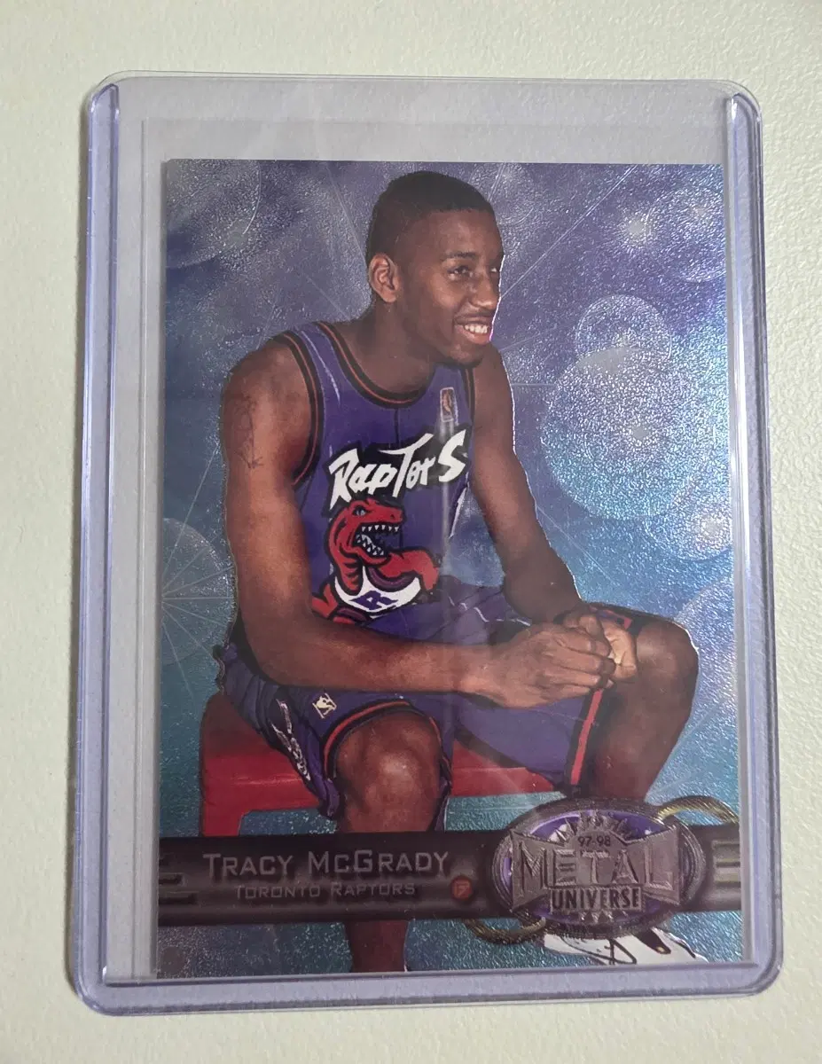 1997-98 nba 트레이시 맥그레이디 메탈카드 토론토랩터스