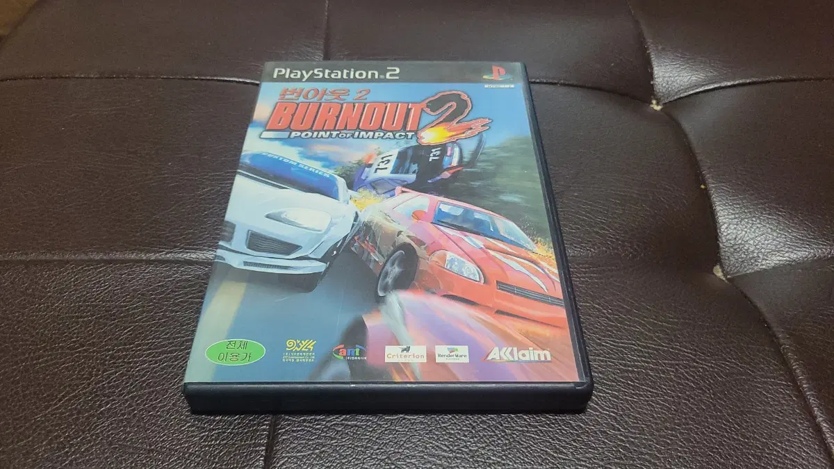 PS2 번아웃 2 포인트 오브 임팩트