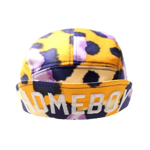 [새상품] [MADHATTER] GEEKS CAMP CAP HOMEBOY LEOPARD GLOW-YELLOW