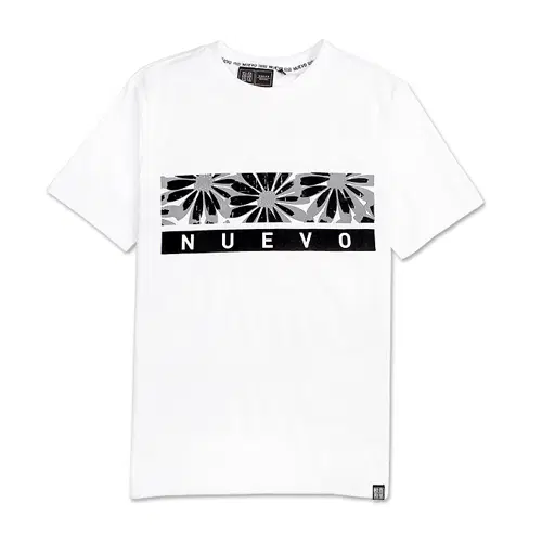 [새상품] 티셔츠 M사이즈 [NUEVO] T-SHIRTS NST-537 WHITE