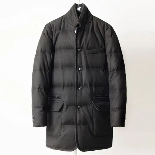 [새상품] S사이즈 [WHYWORKS] S.A.C DOWN SINGLE COAT - BLK