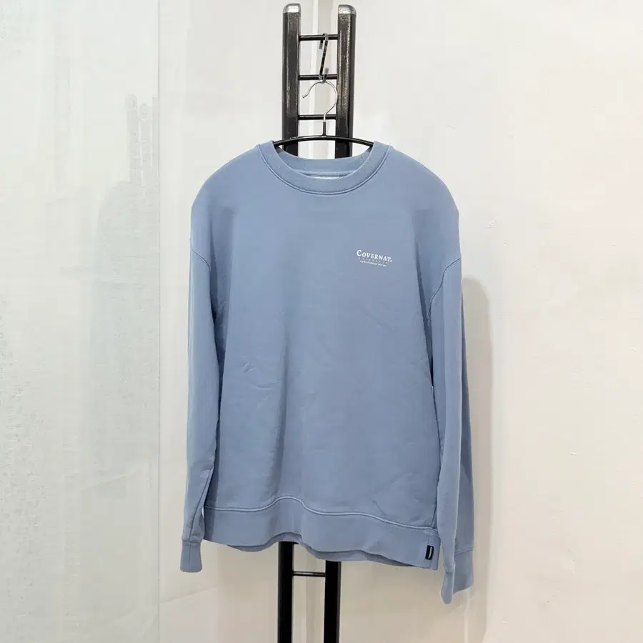 (S)커버낫 covernat 블루맨투맨 스웻셔츠 (기모x) 2976
