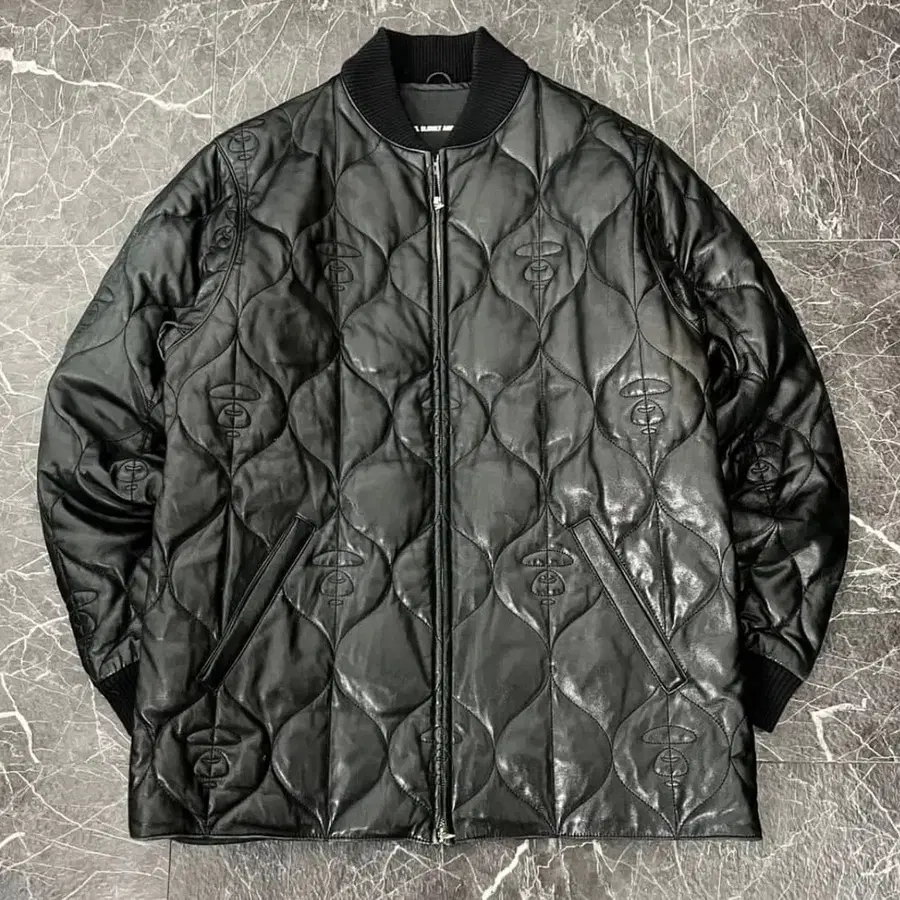 bape x FEEL SLOWLY AND SEE 90s 레더자켓