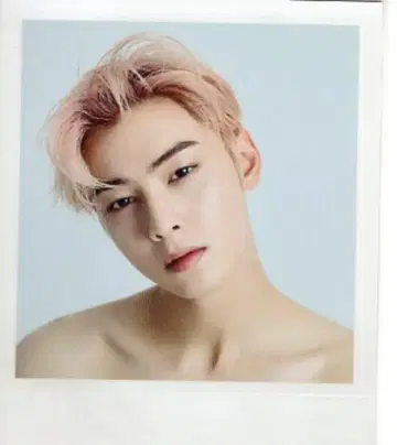 ASTRO SWITCH ON 차은우 폴라로이드 카드