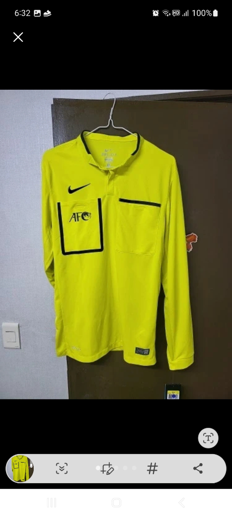 나이키 AFC DRI FIT 레프리 저지