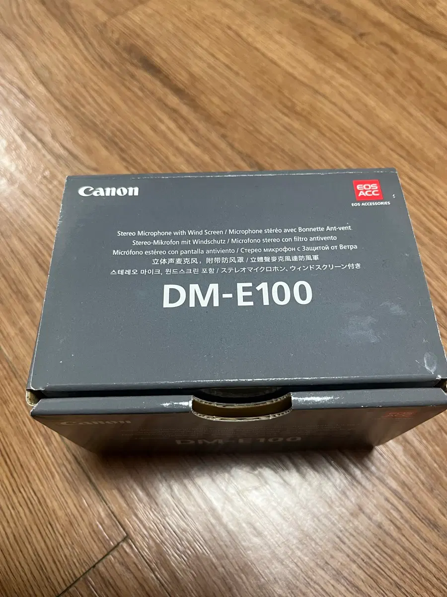 캐논 DM-E100 스테레오 마이크