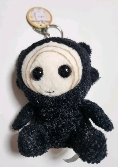꺼먹살이 키링 인형