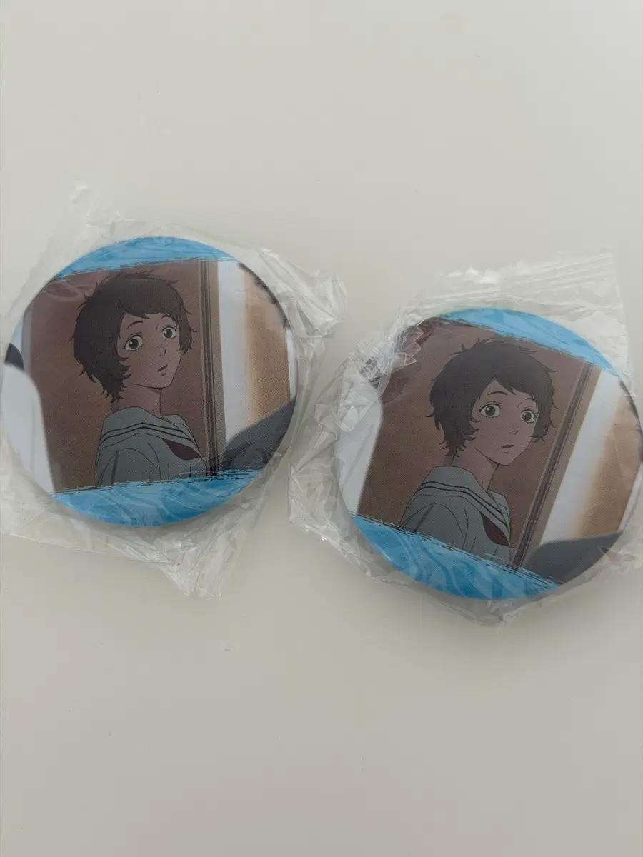 히카루가 죽은 여름 히죽여 아사코 캔뱃지
