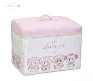 뚜껑 있는 수납 박스 Lil ala mode mikko 핑크 아베일