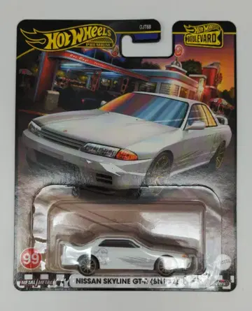 MATTEL HOTWHEELS HW BOULEVARD HRT74 닛산 스카이라인 GT-R (BNR32) 99