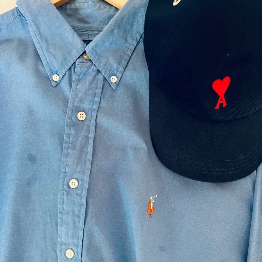 폴로(Polo ralph lauren) 옥스퍼드 셔츠 블루 L/S