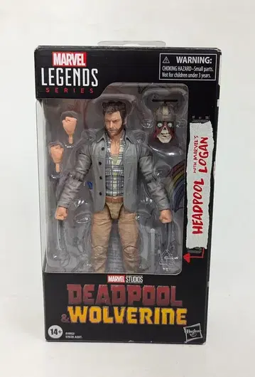 HASBRO (액션 피규어) 데드풀 & 울버린 헤드풀 WITH 로건 6인치