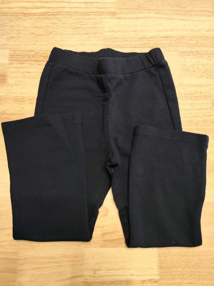 기모 블랙 통바지 120