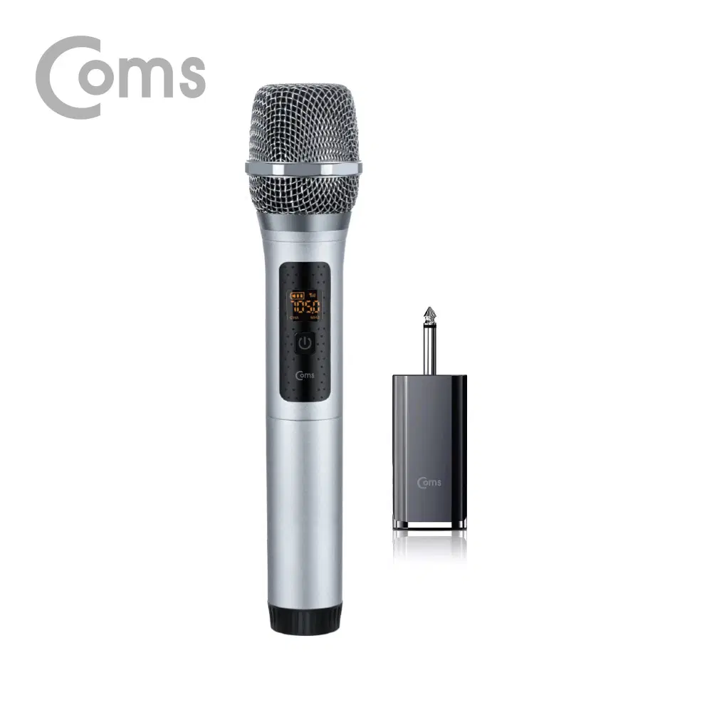 딜러가격(새상품)[WW997] Coms 무선 UHF 싱글 마이크 세트 / 마이크 x 1ea / 수신기 포함