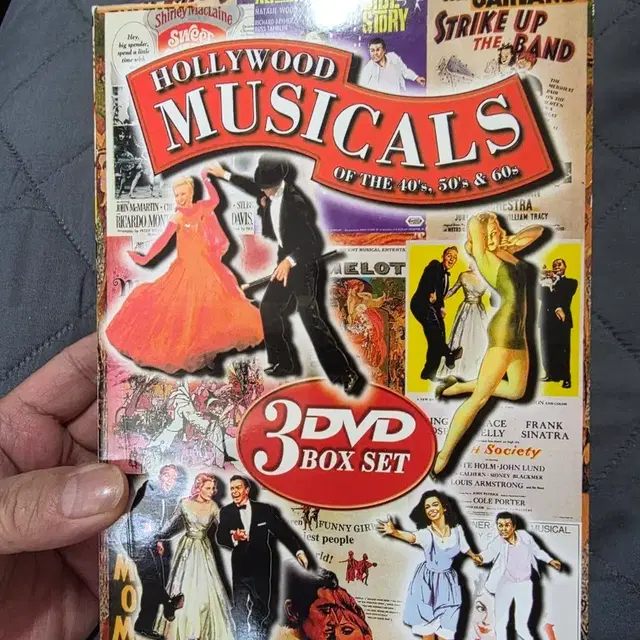 홀리우드 뮤지컬 3 DVD 박스 세트 40,50,60년대 대표작들