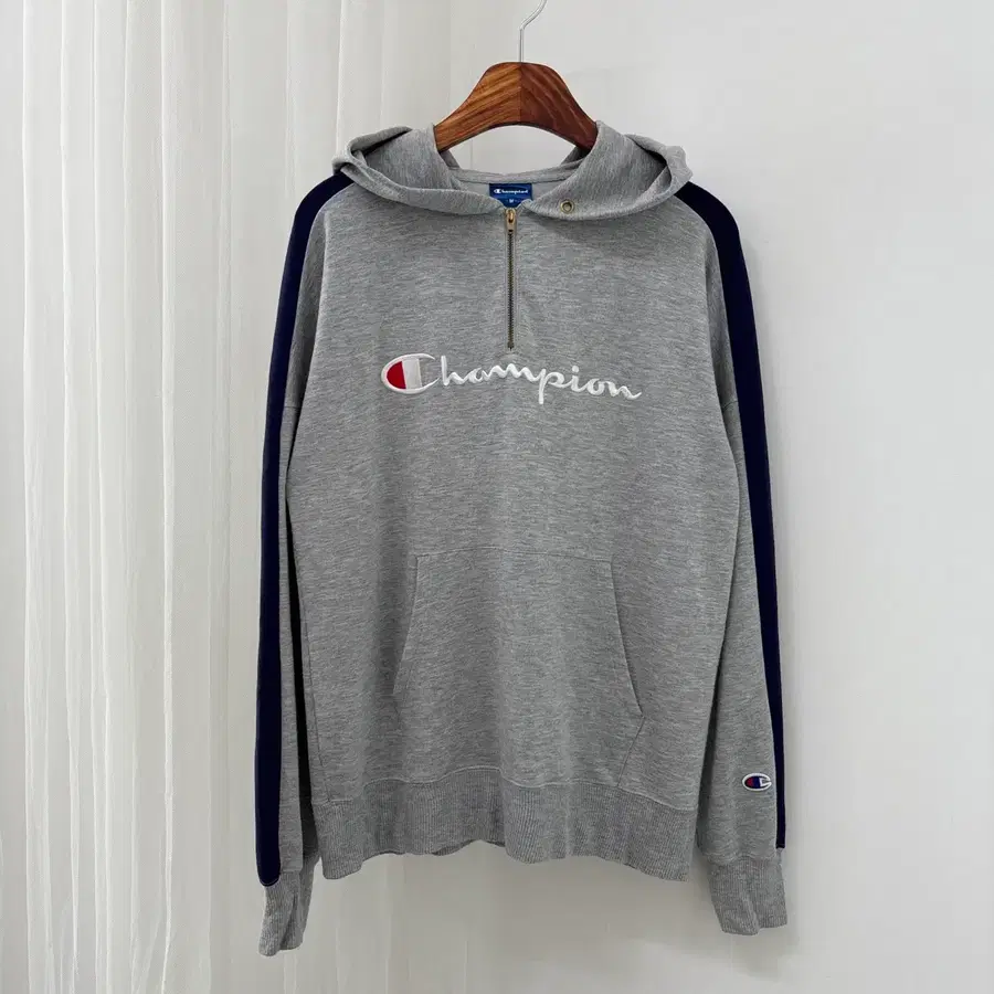 챔피온 Champion 여성 하프집업 후드티Xl