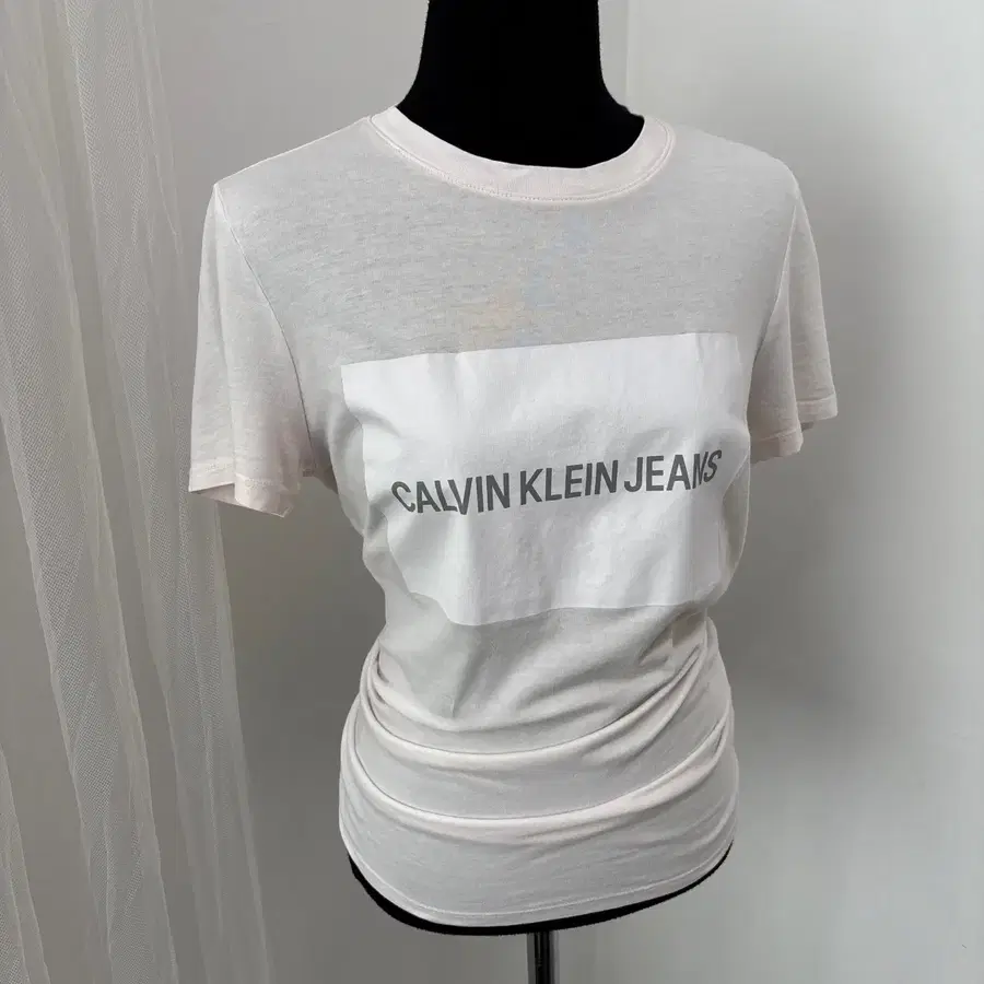 Calvin Klein 캘빈클라인 박스로고 반팔티셔츠M