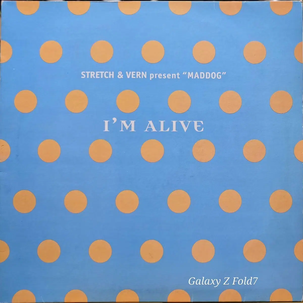 BA-683. 스트레치 & 번. I'm alive. LP 음반.