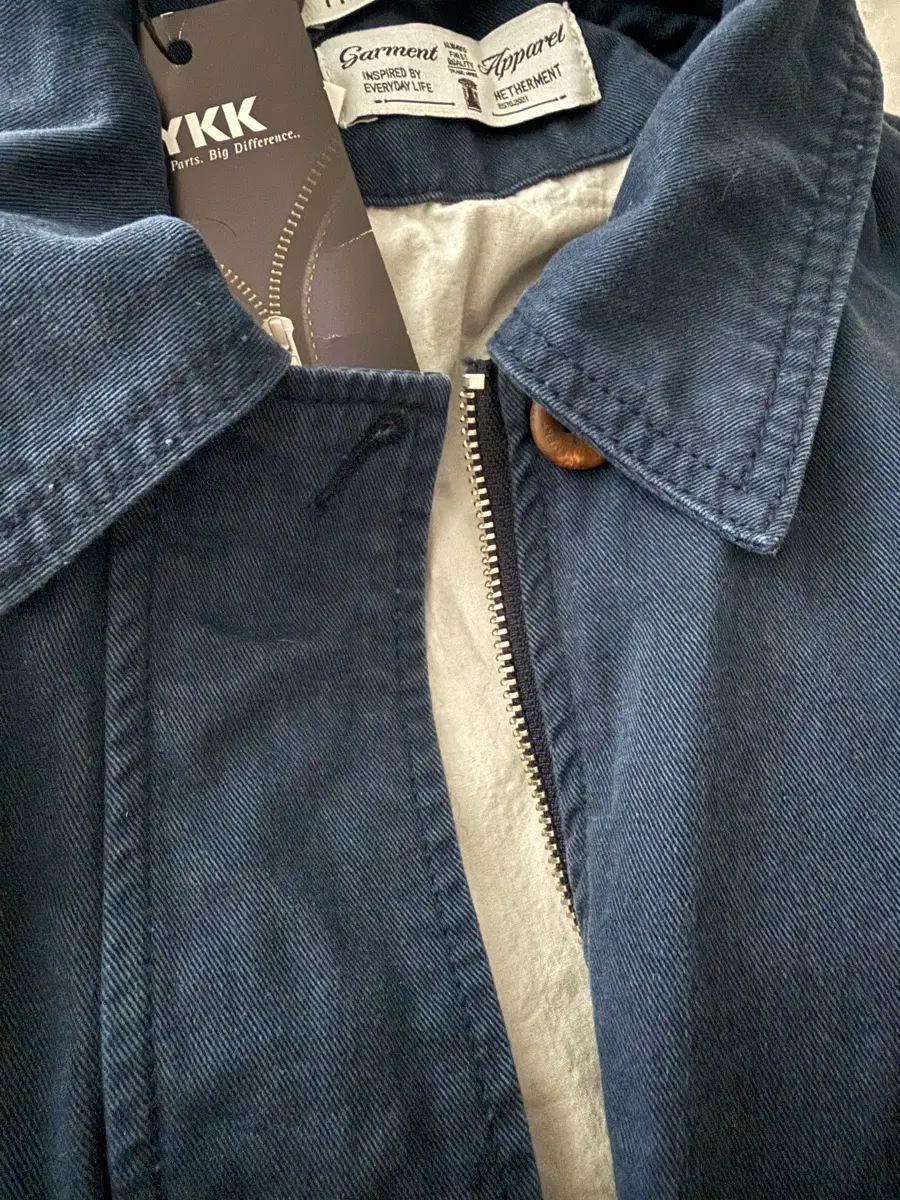 (새상품) 가먼츠 워싱자켓 네이비 90s garment washing jumper