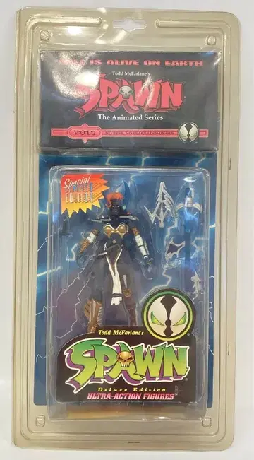 McFARLANE TOYS DELUXE EDITION / ULTRA ACTION FIGURES BLUE CLEAR ANGELA (비디오 포함) 6인치