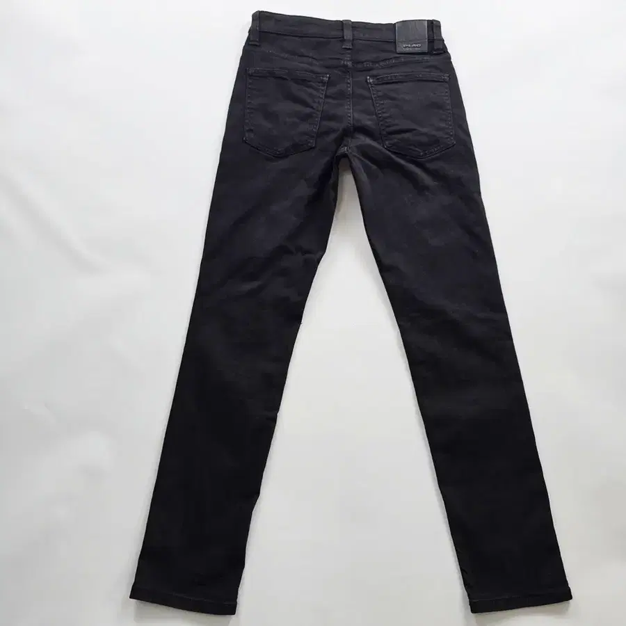 플랙진 청바지 흑청 슬림 스판 데님팬츠 사이즈28 R6969