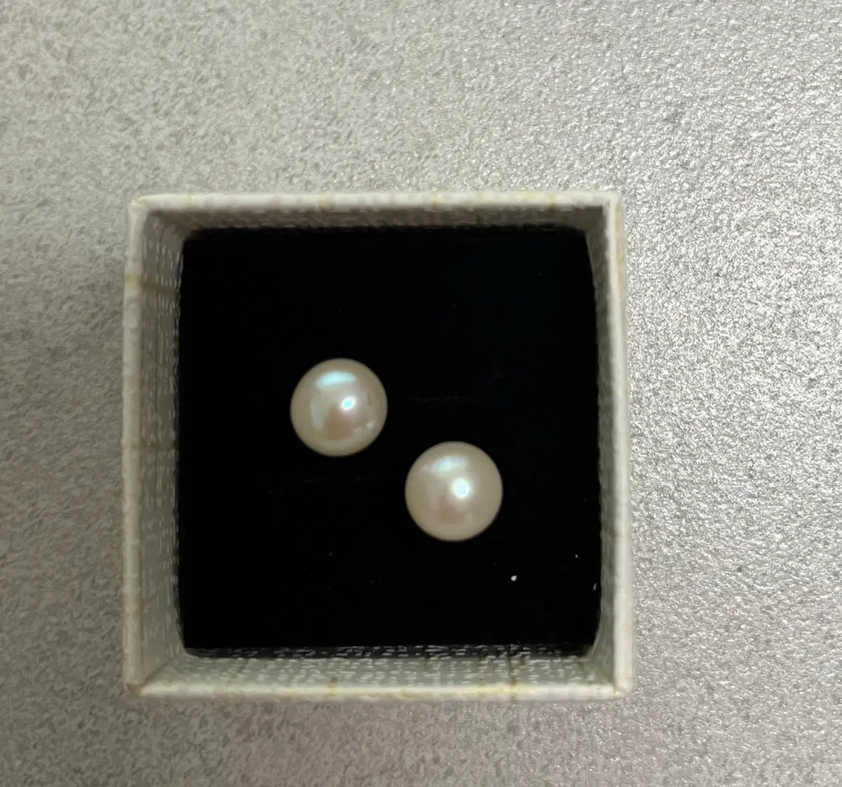 14k 담수진주 귀걸이
