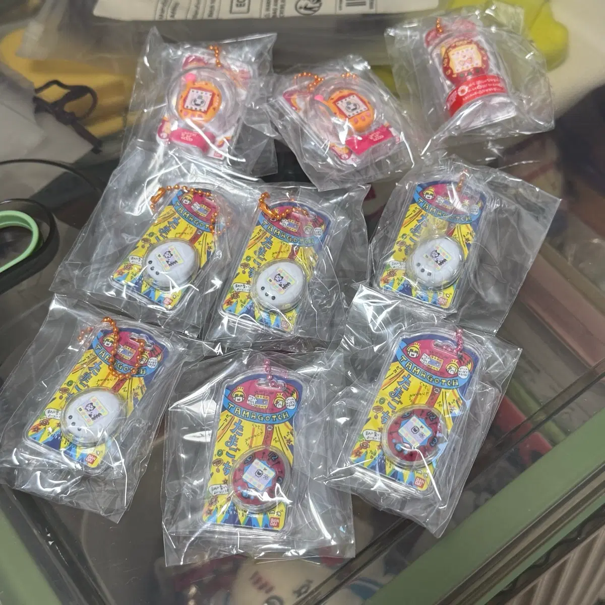 다마고치 볼로치 식완 키링