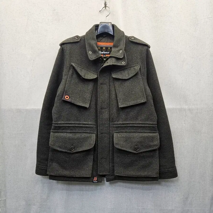 Barbour 울 필드 자켓 .415