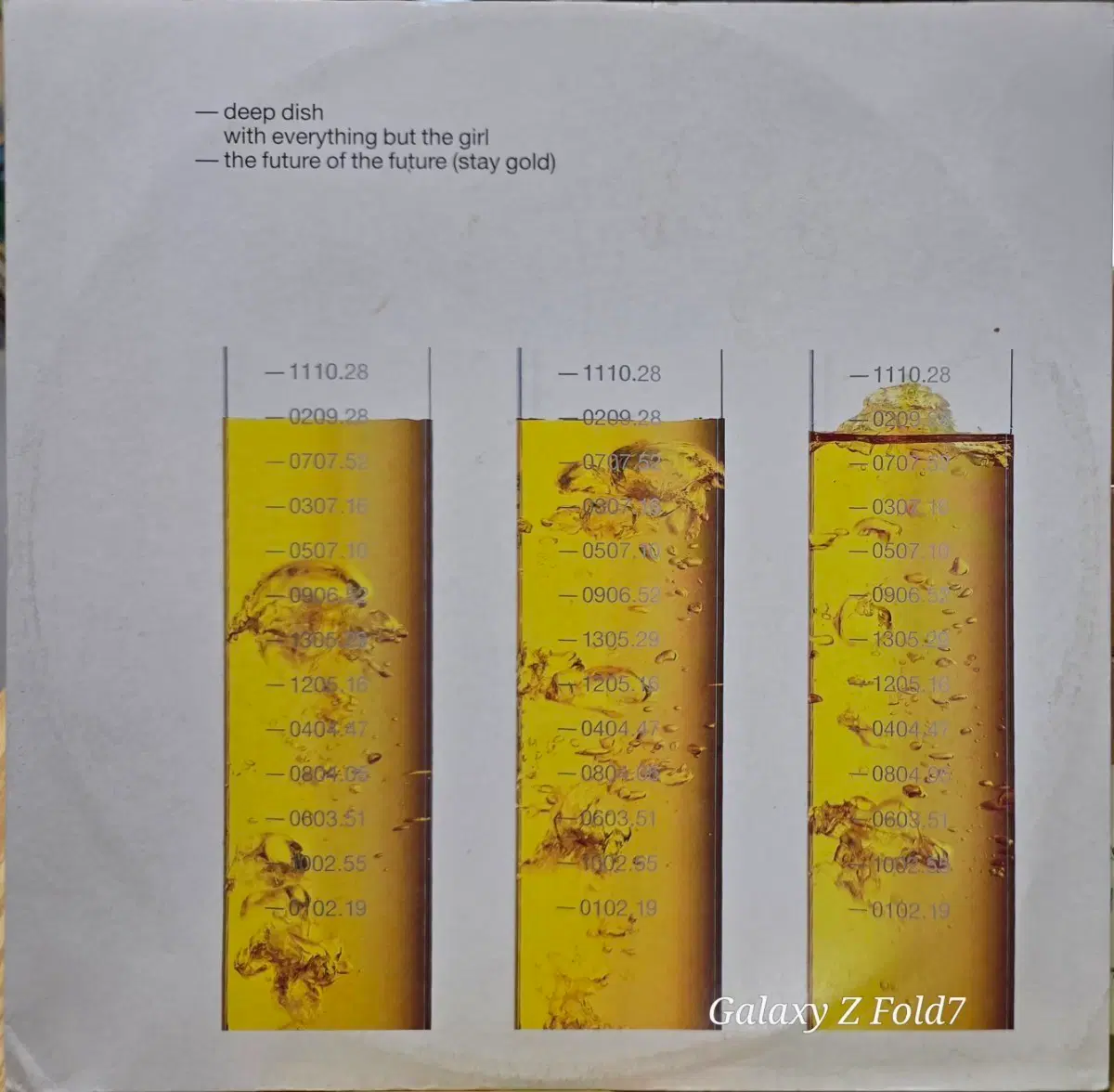 BA-692. 딥 디쉬. The future.... LP 음반.