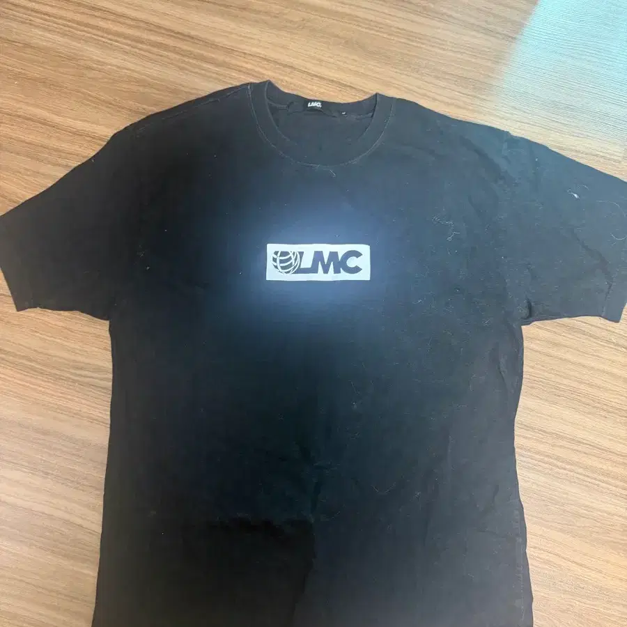 LMC 반팔 티셔츠 블랙 형광