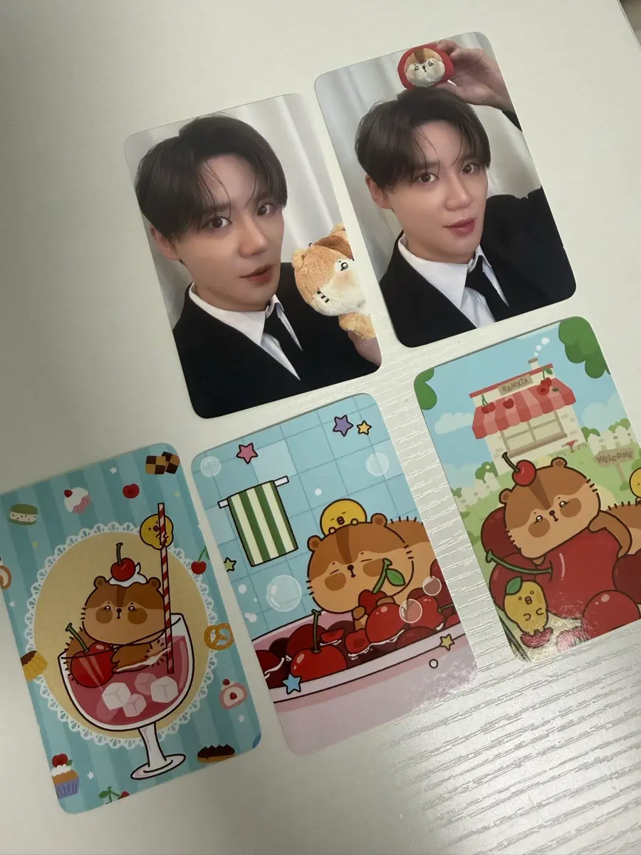 김준수 람샤 포토카드