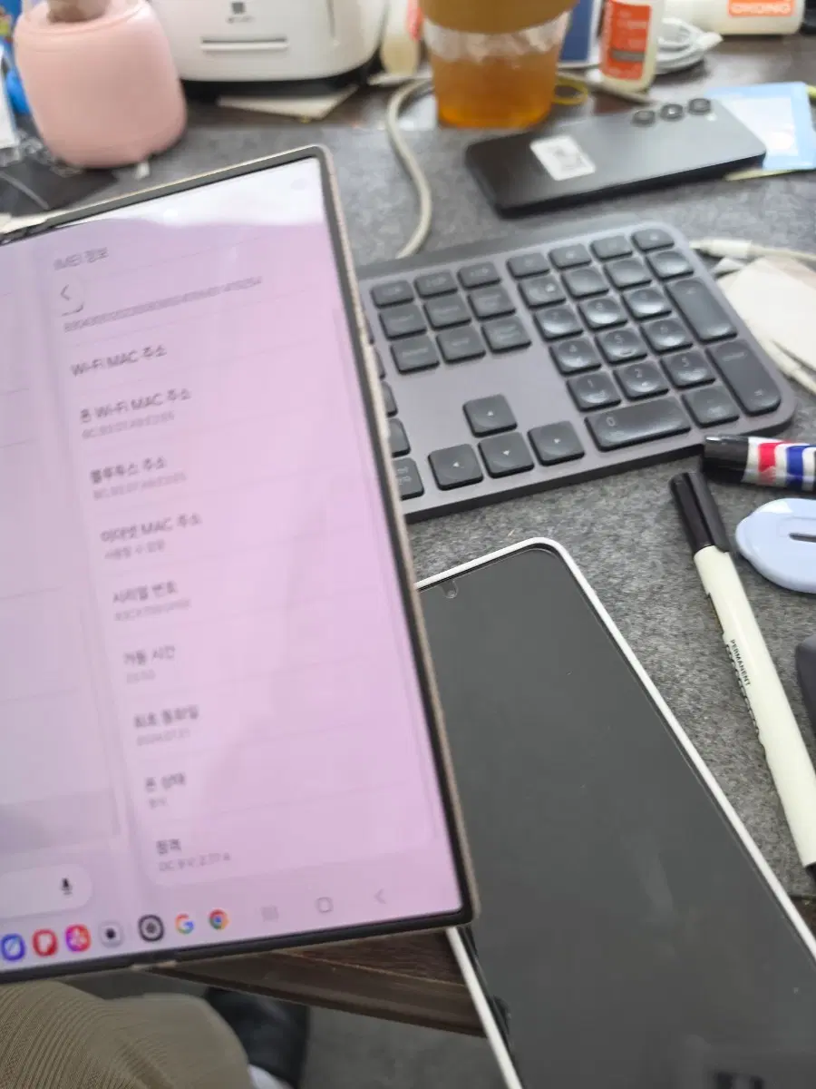 (6203)갤럭시z폴드6 512 깨끗한기기 판매