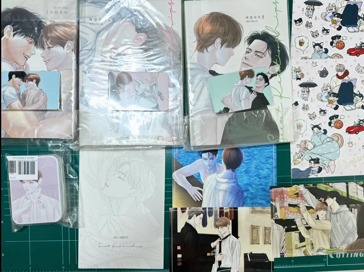 비밀사이 단행본 1~6권 풀특