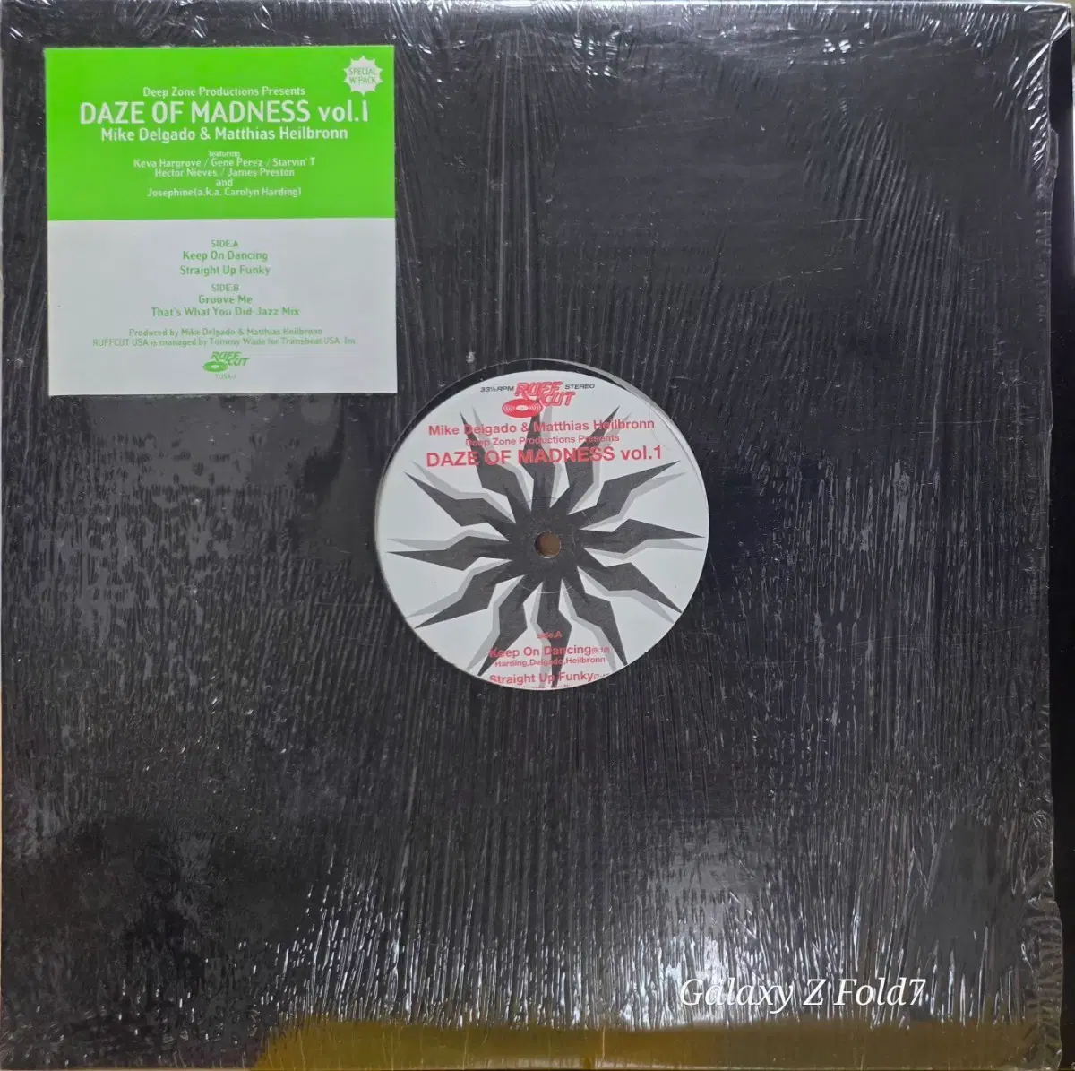 BA-698. 2LP. 데이즈 오브 매드니스 NO. 1,2. LP 음반.